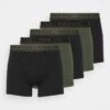 Pier One 5 PACK - Panties - Black/khaki -Bekleidungsgeschäft 00955010cec94d048deaec05ec199c27 1