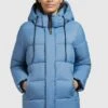 Khujo EVONA MATT - Winterjacke - Blau -Bekleidungsgeschäft 01cba5637efd407195b5c8797c3772d9