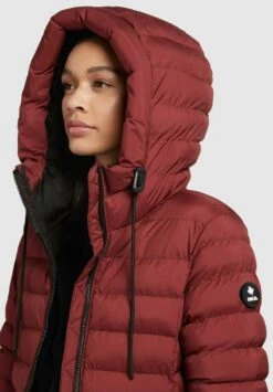 Khujo MIMI 2 MATT - Wintermantel - Rostrot -Bekleidungsgeschäft 042bf2bc36964baa83a9aba79c874597