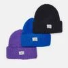 Pier One UNISEX 3 PACK - Mütze - Black/purple/blue -Bekleidungsgeschäft 0b1b30453aec40e6b92005295dd8054a