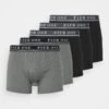 Pier One 5 PACK - Panties - Black/mottled Dark Grey -Bekleidungsgeschäft 0bef183125834ec58b4062b836afe5ae