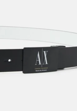 Armani Exchange MAN BELT - Gürtel - Black -Bekleidungsgeschäft 0d772eb0b8c348ab945763fa7092b002