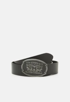 BILLY PLAQUE BELT - Gürtel - Regular Black -Bekleidungsgeschäft 0e2592c5e06847f990f6e72bf692ec60 1