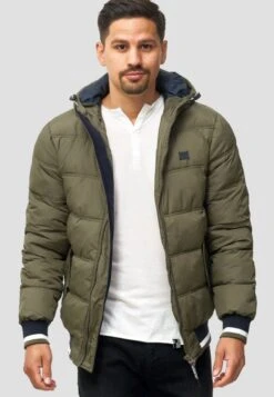 Indicode Jeans REGULAR FIT - Winterjacke - Dark Green -Bekleidungsgeschäft 0ff9ced093744baa8e46b673cdba4015