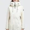 Khujo CORRY - Parka - Cremeweiß -Bekleidungsgeschäft 12b0941b1c0a4fe085c25cbafedf31e8