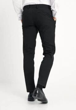 BASIC PLAIN BLACK TUX SUIT SLIM FIT - Anzug - Black -Bekleidungsgeschäft 1397473d5a3941158c97b906bf2a1966