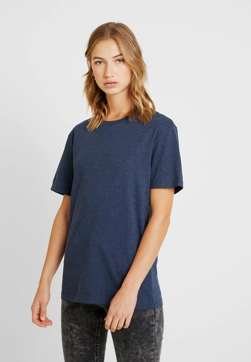 Pier One T-Shirt Basic - Dark Blue Melange 6 Pier One T-Shirt Basic - Dark Blue Melange – Bild 4