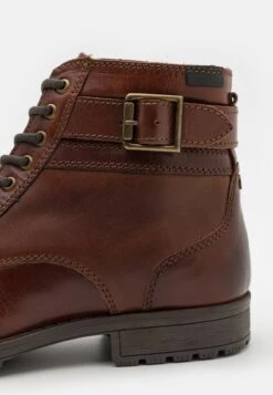 Pier One LEATHER - Schnürstiefelette - Brown -Bekleidungsgeschäft 19b3201b965644c88ec83f0bd4534b42