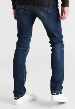Pier One Jeans Straight Leg - Washed Dark Blue -Bekleidungsgeschäft 19f71c5aa23e4aee8fbafd64cafceb95