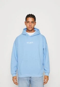 YOURTURN SUPER OVERSIZED UNISEX - Kapuzenpullover - Light Blue -Bekleidungsgeschäft 1ba362bbfab74843824c421848455af6