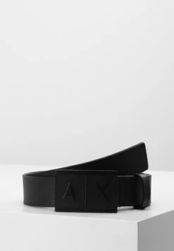 Armani Exchange MAN BELT - Gürtel - Black -Bekleidungsgeschäft 1bcf6f1b98f7499f9aa6f60c10efcc3b
