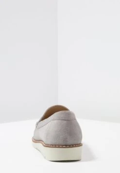 Anna Field COMFORT LEATHER - Slipper - Grey -Bekleidungsgeschäft 1d452c65647c4743b75cfb866401bc2f
