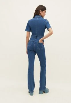 Stradivarius Jumpsuit - Dark Blue Denim -Bekleidungsgeschäft 1ef646f3ddcc46cfafd3cc8640b0de2e