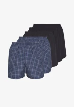 Pier One 5 PACK - Boxershorts - Dark Blue/blue -Bekleidungsgeschäft 2073f2768e074b3aab8d5c70fa4a684c