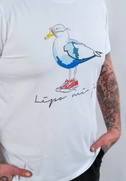 SUMMER - LIPO MI JE - T-Shirt Print - White -Bekleidungsgeschäft 217b80b2bd564e299533727974fe06e6