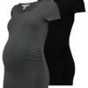 2 PACK - T-Shirt Basic - Dark Gray/black -Bekleidungsgeschäft 23776f5e74b449e6ac59e434000e157e