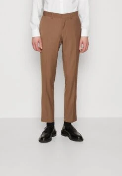 THE FASHION SUIT NOTCH POCKET SQUARE - Anzug - Chestnut -Bekleidungsgeschäft 2a77d089672447d59b270ab218d22062