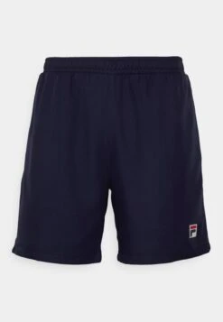 Fila LEON - Kurze Sporthose - Navy -Bekleidungsgeschäft 309001e3346841b899c9d0e856f44dc4