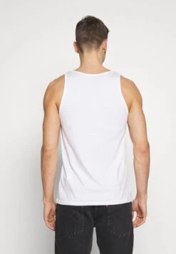 Pier One 2 PACK - Top - White -Bekleidungsgeschäft 32ef162463194191b951f6fbd6f6332b