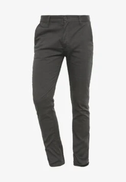 Pier One SLIM FIT CHINO - Chino - Dark Grey -Bekleidungsgeschäft 33663e7d56c4433b9128b48901c67acf