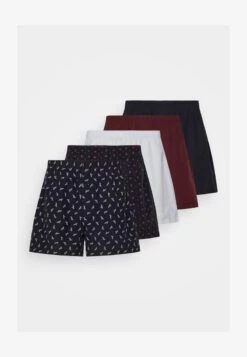 Pier One 5 PACK - Boxershorts - Dark Blue/bordeaux/ Blue -Bekleidungsgeschäft 3422d9ed8c4f49da9db171652d2bfcfc