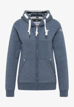 SCHMUDDELWEDDA NAHIMA - Sweatjacke - Rauchmarine Melange -Bekleidungsgeschäft 34e78dbc085f4d83ad3fe910d83d744c