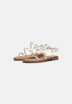 Steve Madden TRAVEL - Riemensandalette - Clear -Bekleidungsgeschäft 34f4a5f33cdd43b39edbcc793e26d5a1