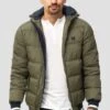Indicode Jeans REGULAR FIT - Winterjacke - Dark Green -Bekleidungsgeschäft 35f267c90f0645169c728375bd939bbd