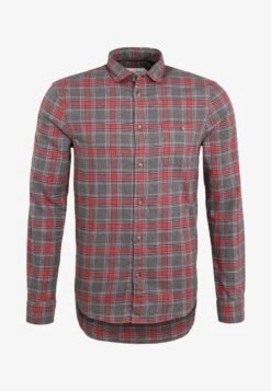 Pier One Hemd - Grey/coral -Bekleidungsgeschäft 3c54537d480e44568ceab76ddefde4e0