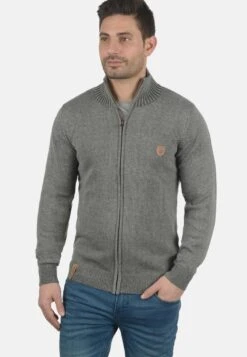 Indicode Jeans IDANDY - Strickjacke - Grey Mix