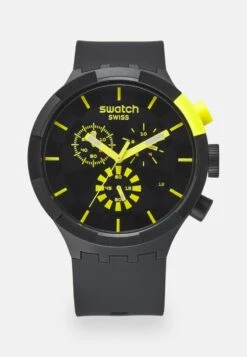 Swatch RACING PLEASURE - Chronograph - Black/yellow -Bekleidungsgeschäft 44c561a4591944399d217a24041af52f 1
