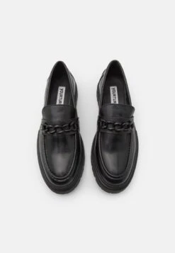 YOURTURN LEATHER UNISEX - Slipper - Black -Bekleidungsgeschäft 4d6a6cae54dc4cc5a1fefccb38213e46