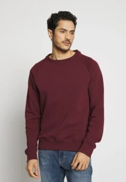 Pier One 2 PACK - Sweatshirt - Dark Blue/bordeaux -Bekleidungsgeschäft 510407879ee34a6abd753a7b8d709b1b
