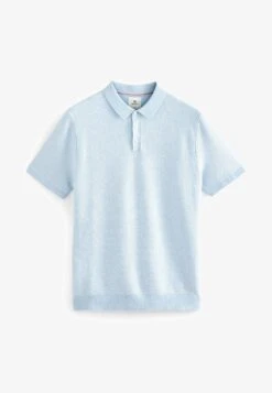 Next TEXTURED STANDARD - Poloshirt - Blue -Bekleidungsgeschäft 5833400af337468ca4b22d140293519a