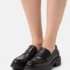Anna Field LEATHER - Slipper - Black -Bekleidungsgeschäft 5faf420d19094c4988a5124aac5d5e43