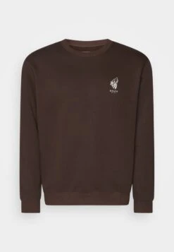 Pier One Sweatshirt - Dark Brown -Bekleidungsgeschäft 6301392f58bf4ec28c7deb55a4944195 1