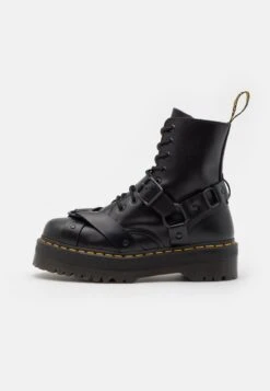 Dr. Martens JADON HARNESS UNISEX - Schnürstiefelette - Black Paris