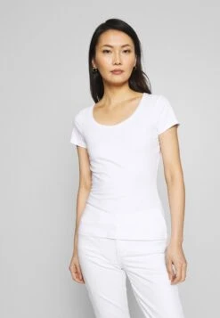 Anna Field 2ER PACK - T-Shirt Print - Navy/white -Bekleidungsgeschäft 63f23176d0a945fd89cd0bdf946edb64