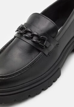 YOURTURN LEATHER UNISEX - Slipper - Black -Bekleidungsgeschäft 67faac0d8bea48d0b27004c70d9a0434