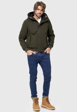 Indicode Jeans ALBANY - Winterjacke - Army -Bekleidungsgeschäft 685fc310818740e08e15194af87a12bd 1
