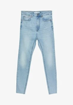 Stradivarius PUSH-UP - Jeans Skinny Fit - Light Blue Denim -Bekleidungsgeschäft 6d4d52f90ae649ed8c9fff419f908b35