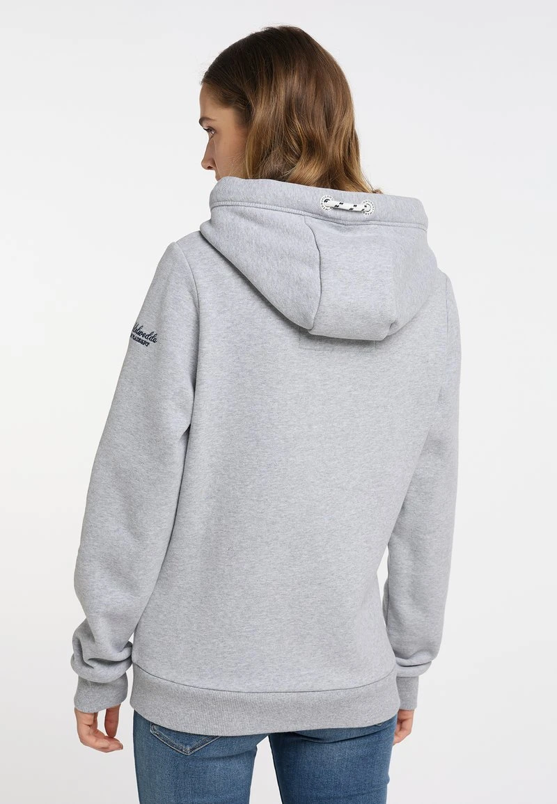 Schmuddelwedda Kapuzenpullover - Hellgrau Melange 5 Schmuddelwedda Kapuzenpullover - Hellgrau Melange – Bild 3