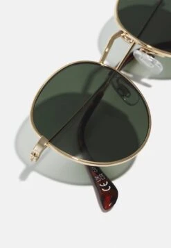 Pier One UNISEX - Sonnenbrille - Gold-coloured/green -Bekleidungsgeschäft 757cc522f0d64d40943756228eeb0e2f