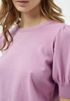 Minus LIVA - T-Shirt Basic - Lupine Purple -Bekleidungsgeschäft 76e372a0d18140fd92fd7db387ccb64f