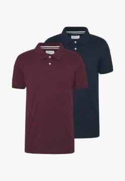 Pier One 2 PACK - Poloshirt - Dark Blue/bordeaux 12 Pier One 2 PACK - Poloshirt - Dark Blue/bordeaux -Bekleidungsgeschäft 776db89a31b246aa84d9aeff2a53f14d