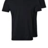 Pier One 2 PACK - T-Shirt Basic - Black 2 Pier One 2 PACK - T-Shirt Basic - Black -Bekleidungsgeschäft 780252fa691540f5a0c48cf89f3c30f2