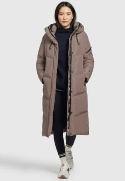 Khujo SONJE 4 - Wintermantel - Taupe -Bekleidungsgeschäft 80a0411e88a84916b3c37fab709ba010
