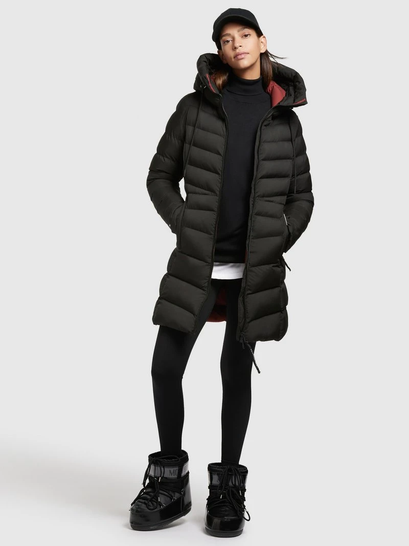 Khujo TUHANI2 MATT - Wintermantel - Schwarz 4 Khujo TUHANI2 MATT - Wintermantel - Schwarz – Bild 2