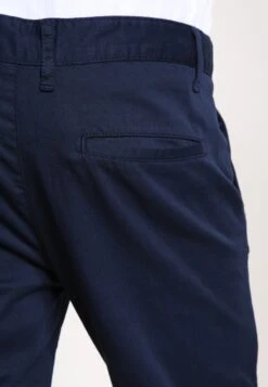 Pier One SLIM FIT CHINO - Chino - Dark Blue -Bekleidungsgeschäft 87f77f60c54e446dbcde35fa0b5a2ae9