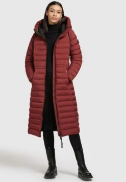 Khujo MIMI 2 MATT - Wintermantel - Rostrot -Bekleidungsgeschäft 945e87c6286e4990bc589119bdf05699